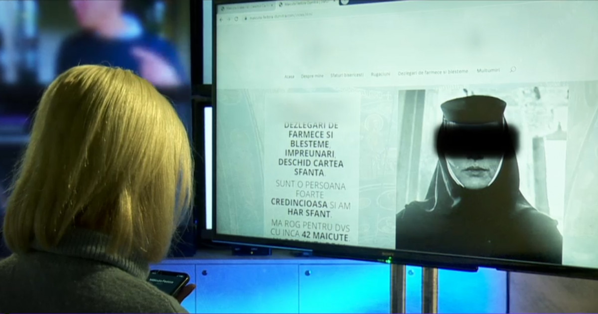 Polițiștii au reținut mai multe false măicuțe care ofereau servicii religioase online