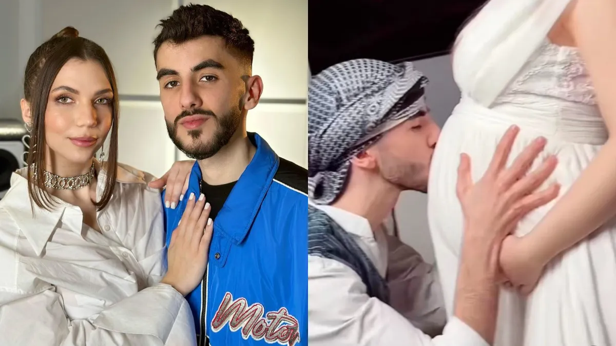 Soția lui Omar Arnaout, primele declarații după ce ea și artistul au devenit părinți pentru prima dată. Miruna a adus pe lume un băiețel: „Abia aștept să…” – FOTO
