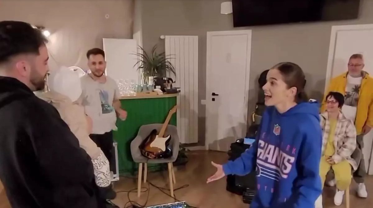 Theo Rose a făcut duet cu fiul ei și al lui Anghel Damian. Momentul adorabil a fost filmat