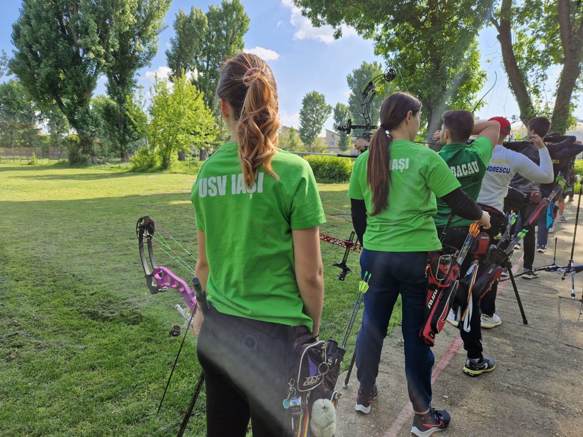 USV Iași: Veștile bune, la început de săptămână vin de la competiția de tir cu arcul de la București – FOTO