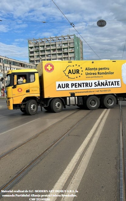 Marius Eugen Ostaficiuc, candidatul AUR la președinția Consiliului Județean Iași: ”Zeci de mii de români au fost consultați prin Caravana Medicală AUR”