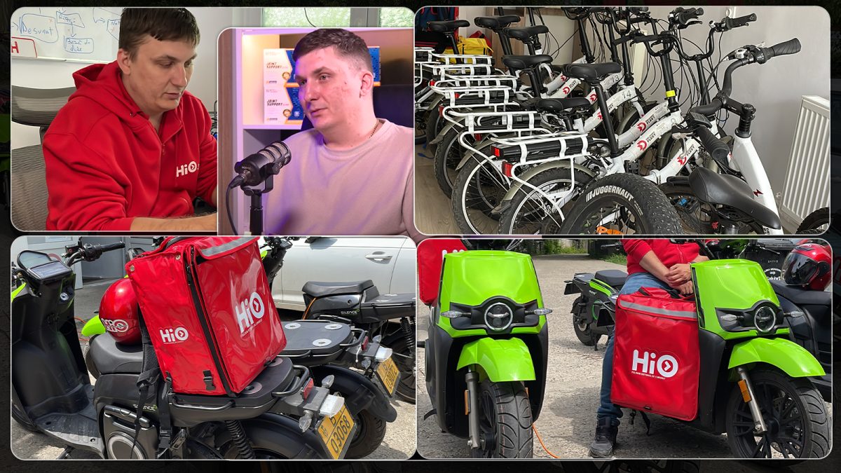 Bogdan Țermure, antreprenor din Iași: „În 3-5 ani, nu vor mai fi livratori români, ci doar străini” – FOTO/VIDEO