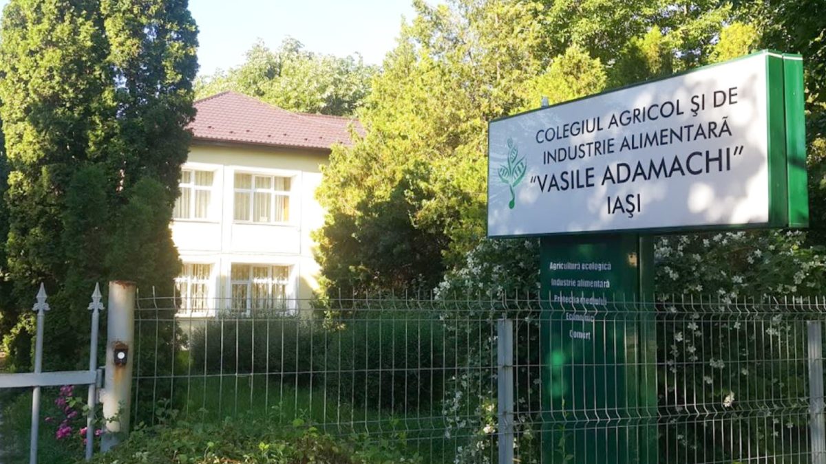 O firmă din Iași va reabilita cantina școlară și căminul de la Colegiul Agricol. Proiectul are o valoare de peste 5,7 milioane de lei