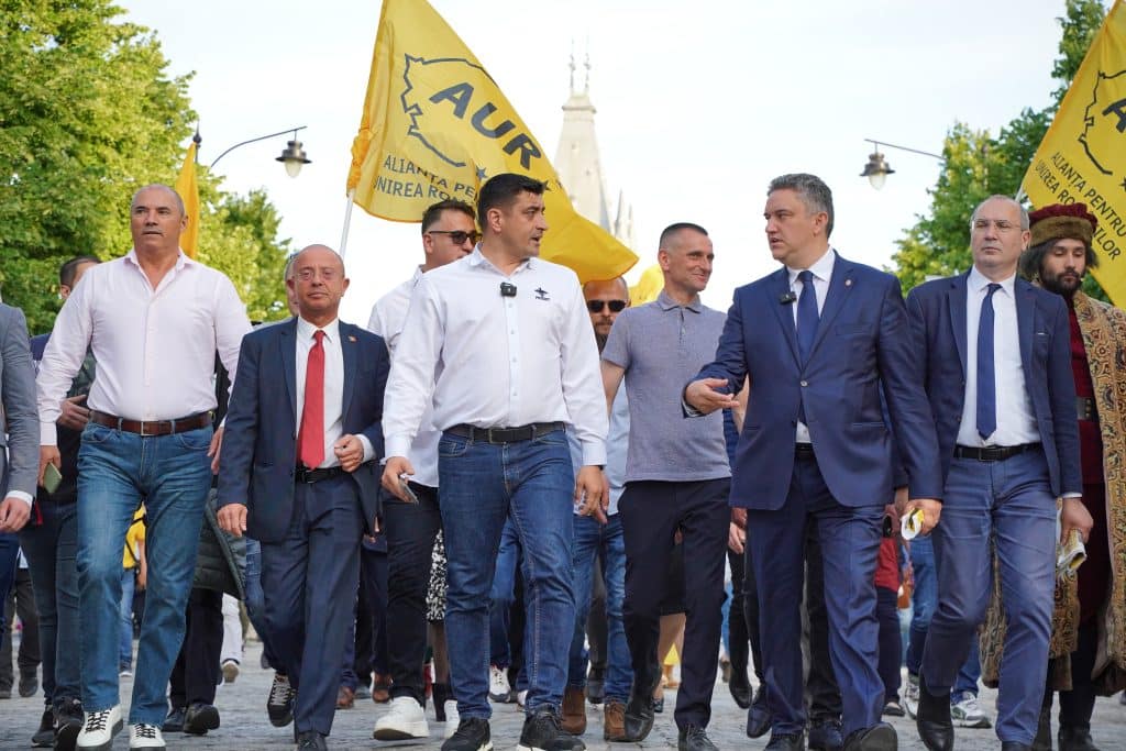 George Simion, președintele AUR despre marșul de la Iași: ” Treziți-vă români, că am dormit destul!”