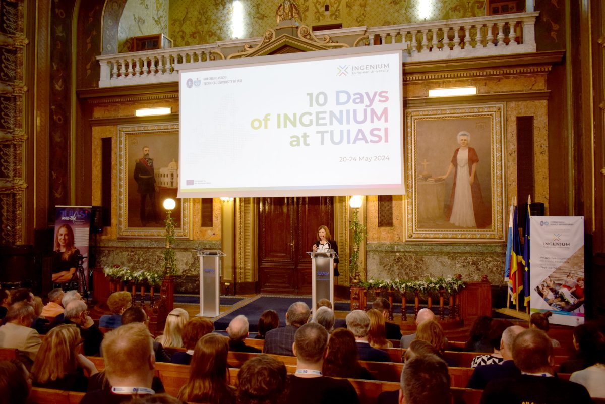Au început grupurile de lucru INGENIUM la Iași, după festivitatea de deschidere care a avut loc în Aula Magna „Carmen Sylva”
