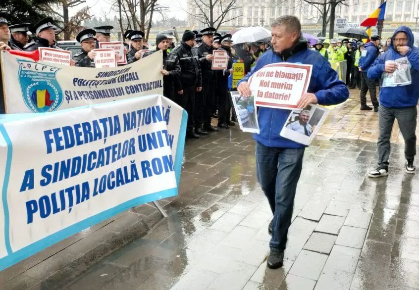 Poliţiștii locali vor normă de hrană mai mare și spor de weekend! Se anunță proteste în faţa Guvernului!