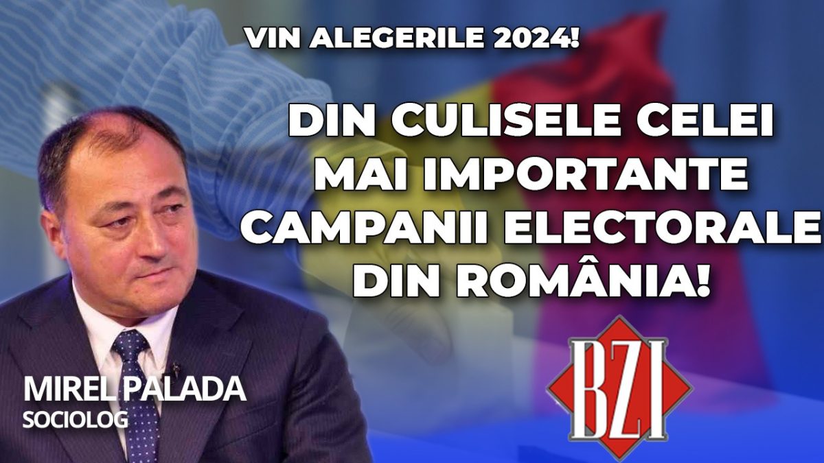 Savurosul și incisivul sociolog Mirel Palada, într-o nouă emisiune spectaculoasă, deschisă și necenzurată BZI LIVE