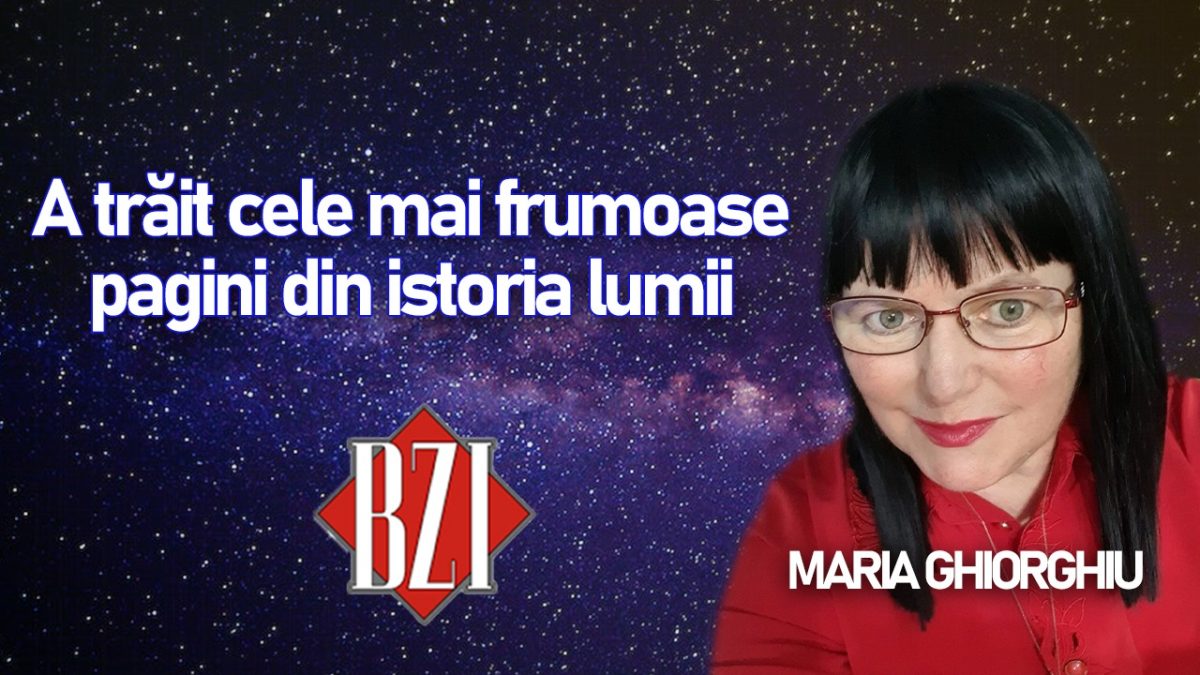LIVE VIDEO – Maria Ghiorghiu a trăit cele mai frumoase pagini din istoria lumii și povestește despre ele în exclusivitate pentru BZI LIVE