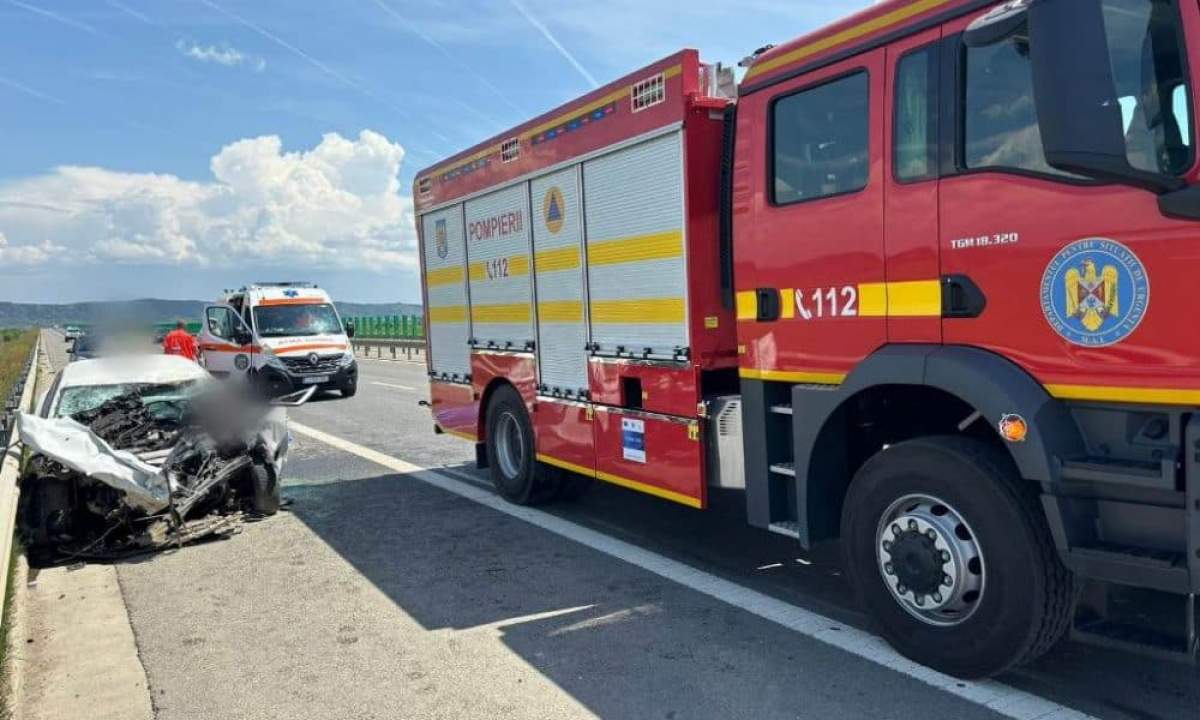 Accident mortal pe autostrada A3! Un bărbat și-a găsit sfârșitul strivit de un camion