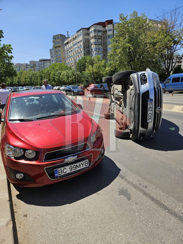 Accident rutier în CUG. O persoană a fost rănită – FOTO, UPDATE