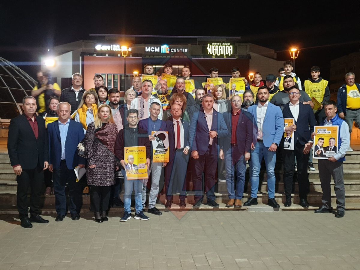 A început campania electorală! Alianța pentru Unirea Românilor în cursa pentru alegerile locale de la Iași. Ce spun candidații Marius Ostaficiuc și Tudor Ciuhodaru – FOTO/LIVE VIDEO