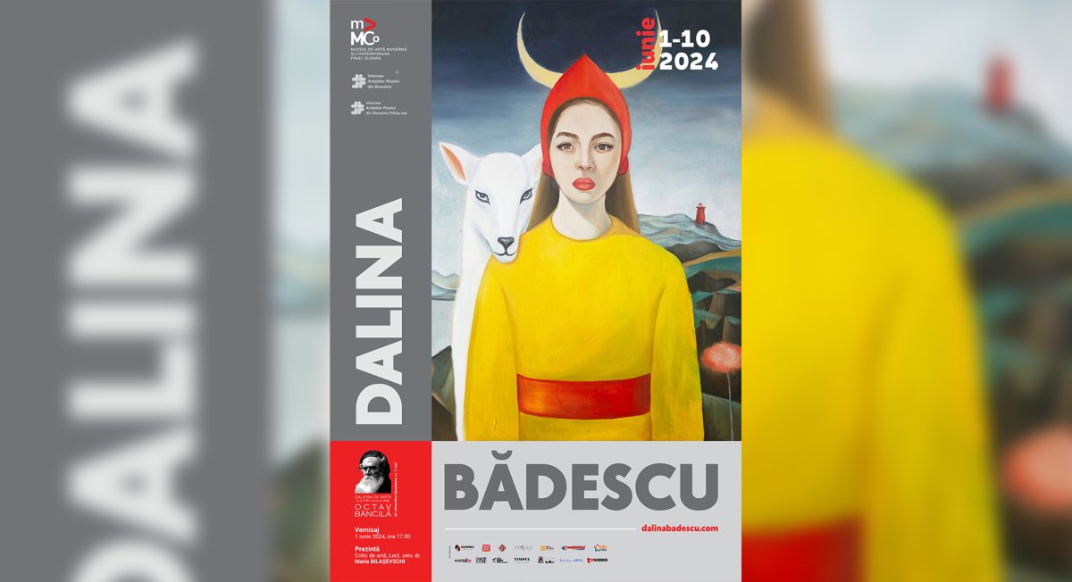 Expoziție semnată de artista DALINA BĂDESCU , Vernisaj: Sâmbătă 1 iunie, Galeria de artă ”Octav Băncilă” a U.A.P.R. IAȘI