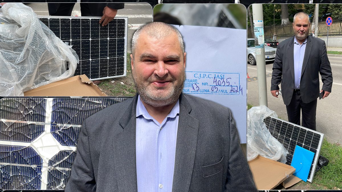 Țeapă cu panouri solare, la Iași! Un client a făcut cale bătută între instituții după ce a fost păcălit. „Depun plângere la poliție” – FOTO