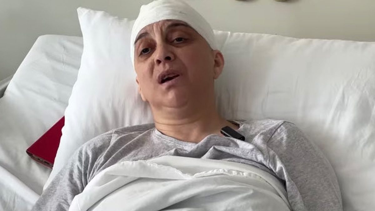 Ameţea şi cădea din picioare, dar nici nu bănuia că are o tumoră cerebrală! Mihaela Alistar a fost salvată de medicii de la Spitalul Clinic de Urgență „Prof. Dr. N. Oblu” Iași, pentru care are doar cuvinte de laudă – FOTO