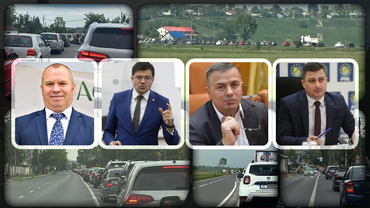 Umilința continuă! Coloana kilometrică dintre Iași și Podu Iloaiei le-a blocat mințile celor ce pot lua decizii. Toți speră într-o minune, autostrada și șoseaua de centură – FOTO