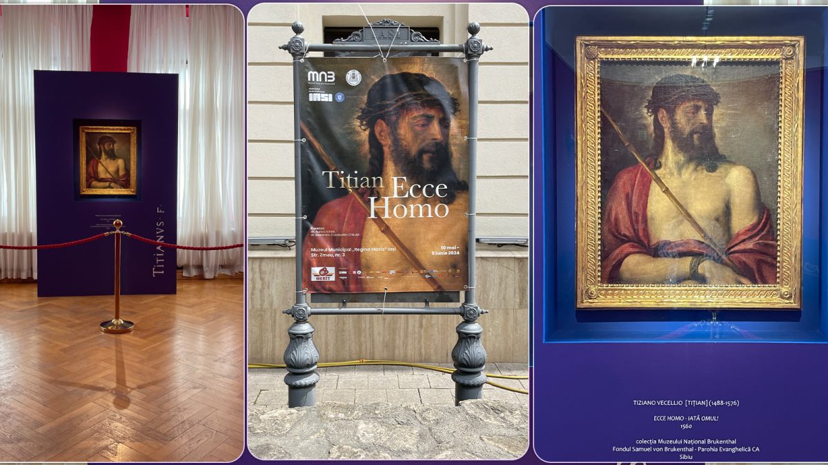 Muzeul Municipal „Regina Maria” găzduiește cea mai valoroasă pictură expusă vreodată în Iași. Peste 1.000 de persoane au venit să admire capodopera în doar câteva zile – GALERIE FOTO