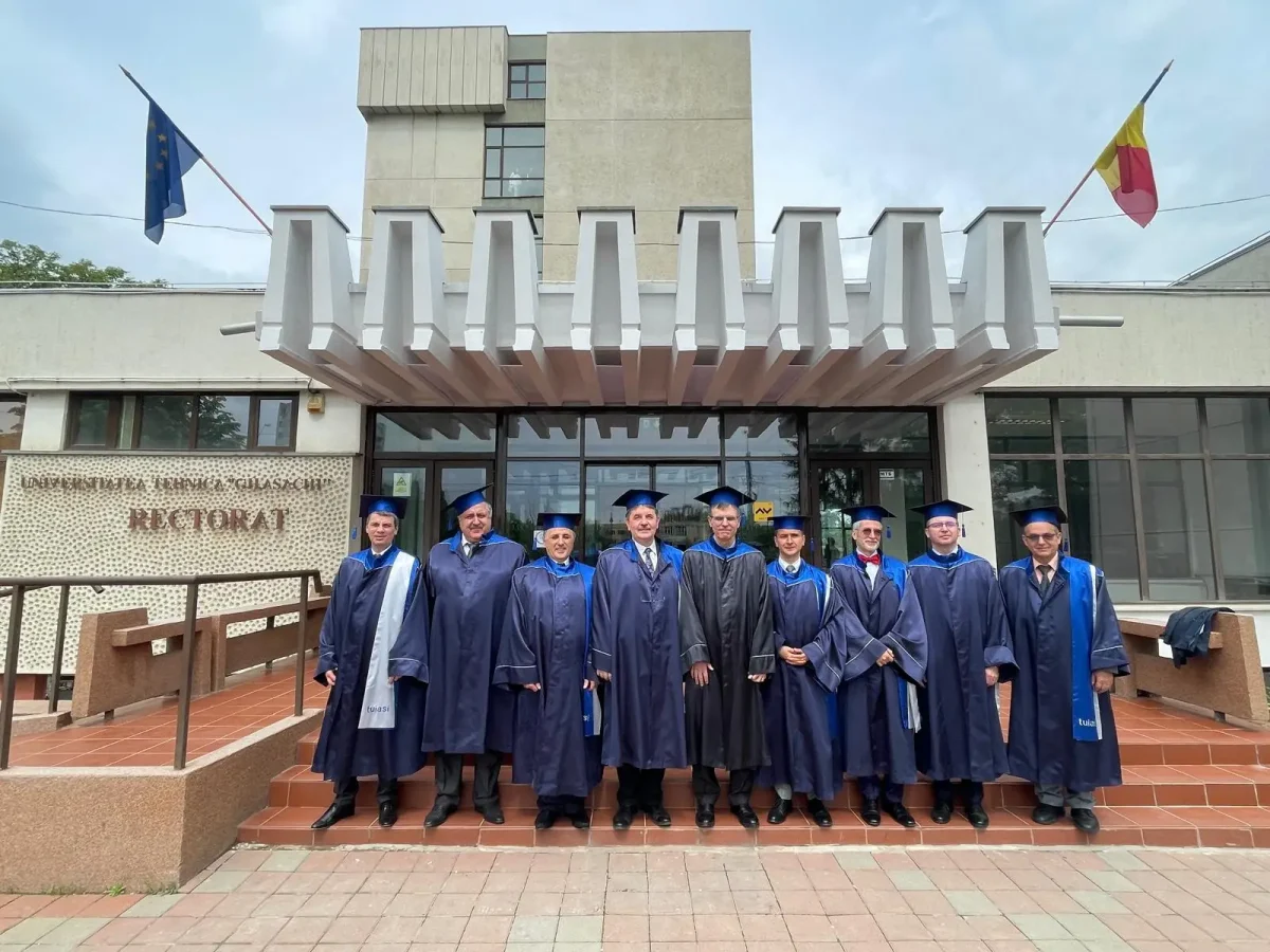 Sinan Müftü, profesor universitar din SUA, a devenit Doctor Honoris Causa al Universității Tehnice „Gheorghe Asachi” din Iași – FOTO