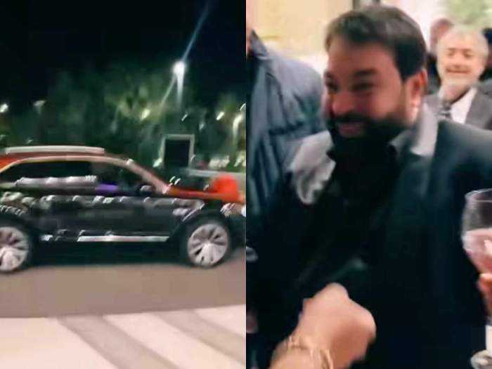Florin Salam a primit cadou o mașină de lux din partea soției lui! Cum arată bolidul pe care i l-a cumpărat Roxana Dobre:” A venit mai târziu” – VIDEO