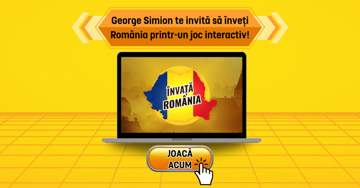 George Simion, președintele AUR: ”Copiii nu sunt ajutați să își cunoască țara, de aceea lansez jocul interactiv ”Învață România”!”