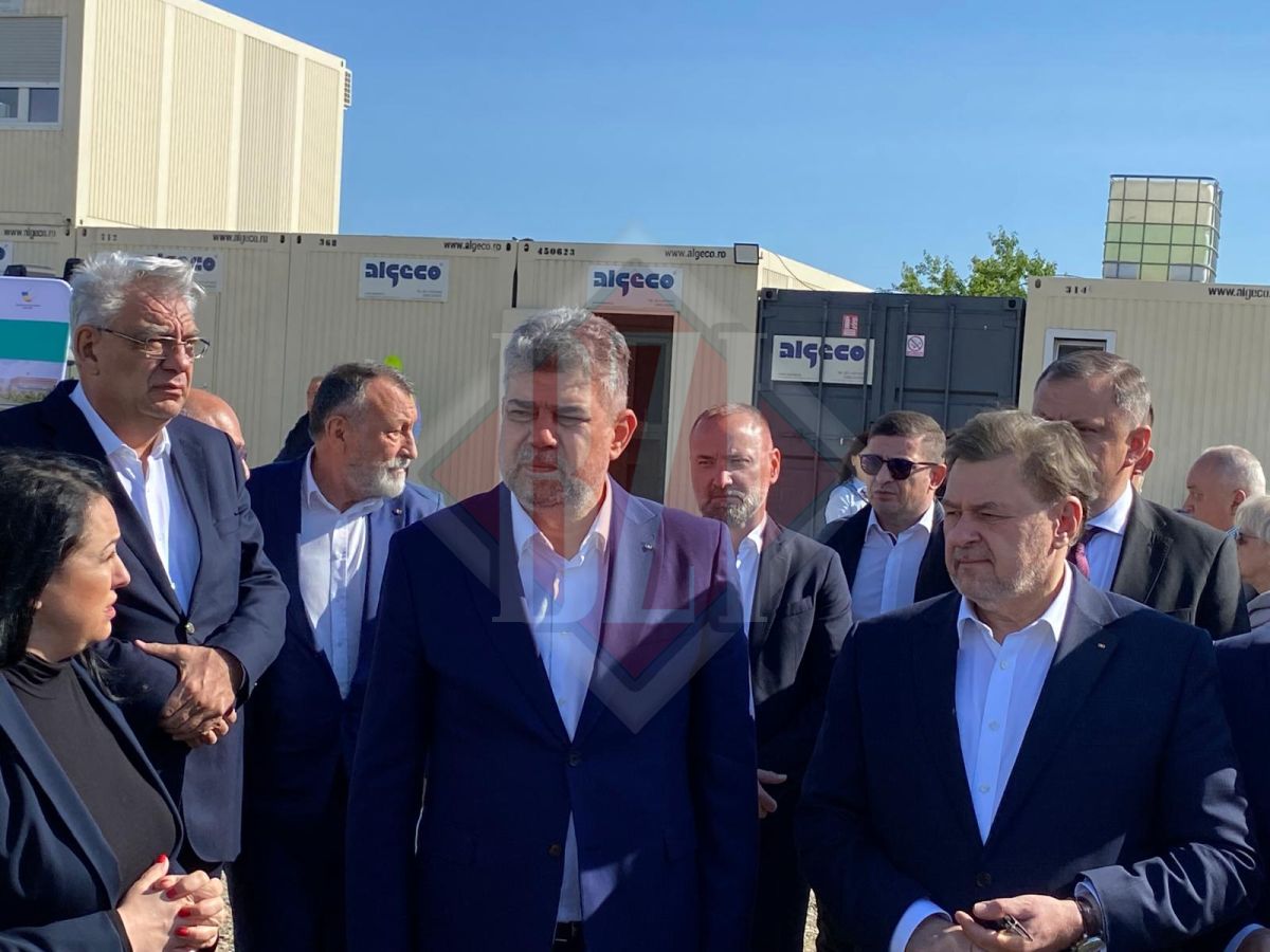 Premierul Marcel Ciolacu și ministrul Alexandru Rafila au ajuns pe șantierul de la Spitalul Regional de Urgență – FOTO
