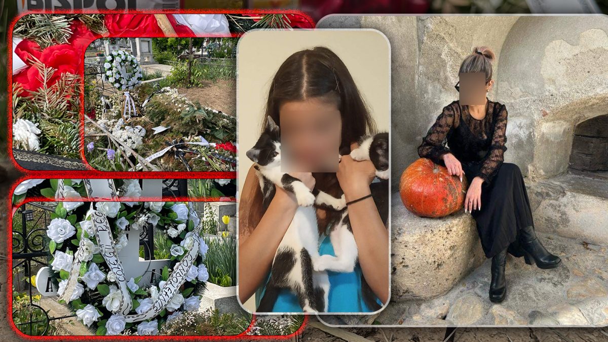 Lumânările şi candelele ard încontinuu la mormântul Andrei, masteranda care s-a aruncat în gol de la 10 metri înălțime! Moartea sa rămâne învăluită în mister – FOTO