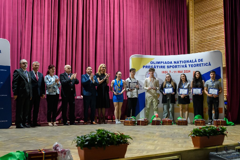 Olimpiada Națională de Pregătire Sportivă Teoretică aduce județului Iași noi premii și mențiuni