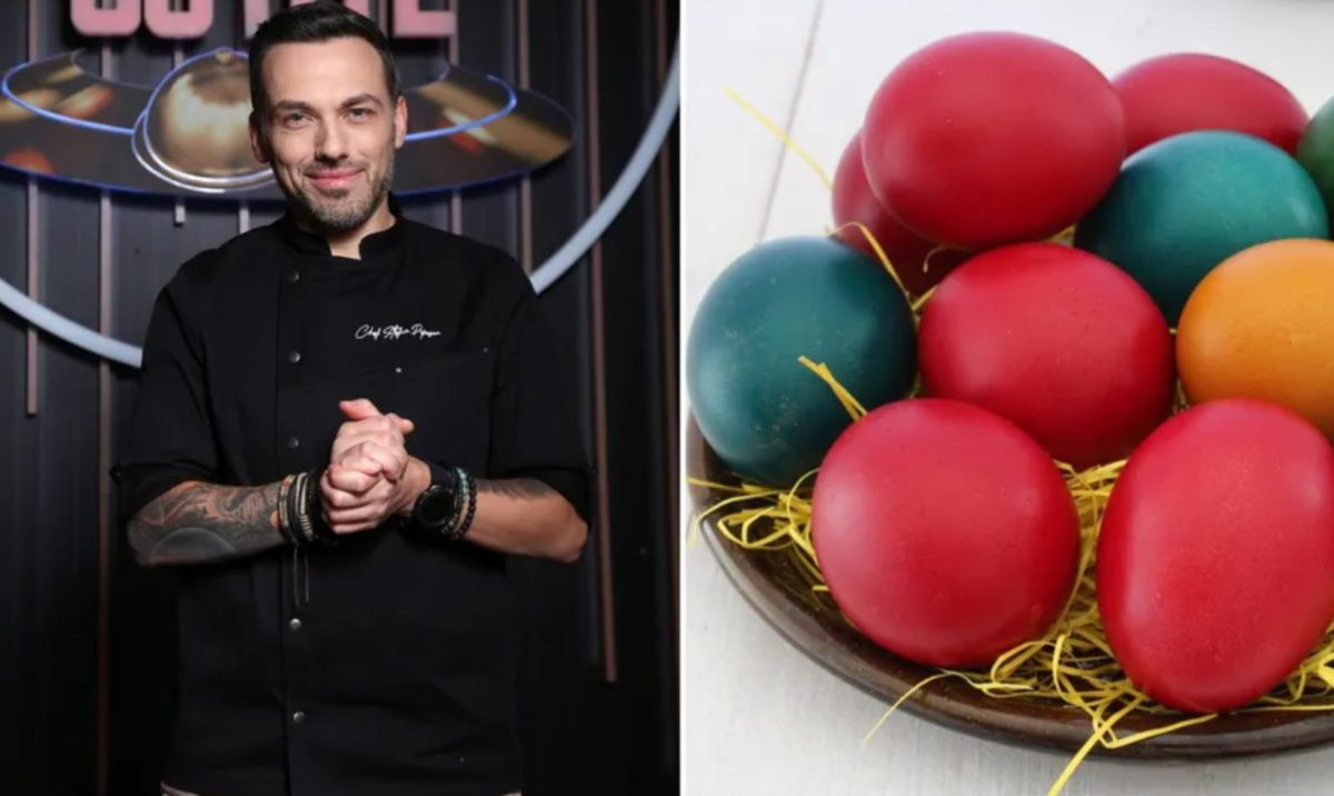 Cât timp se fierb ouăle de Paște ca să nu crape coaja. Chef Ștefan Popescu dezvăluie secretul
