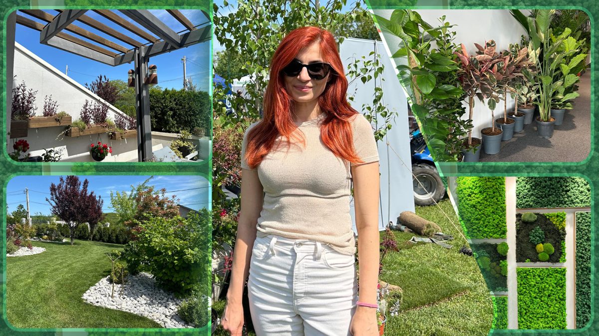 Simona este nepoata femeii care a amenajat Parcul Copou. Acum, tânăra duce tradiția mai departe: „De mică am stat prin sere, iar la 10 ani am învățat să plantez, făceam jardiniere” – FOTO