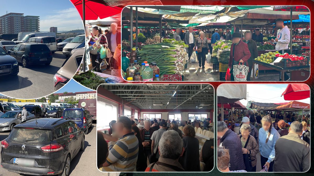 Ieșenii se calcă în picioare în piețele agroalimentare! Comercianții vor profituri mari. Aceștia au ridicat prețurile tuturor produselor – FOTO