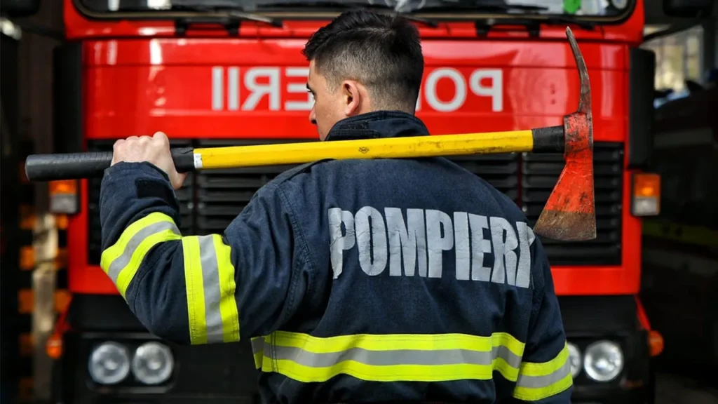 Incendiu la o hală unei firme de prelucrare a fibrelor textile din Neamț
