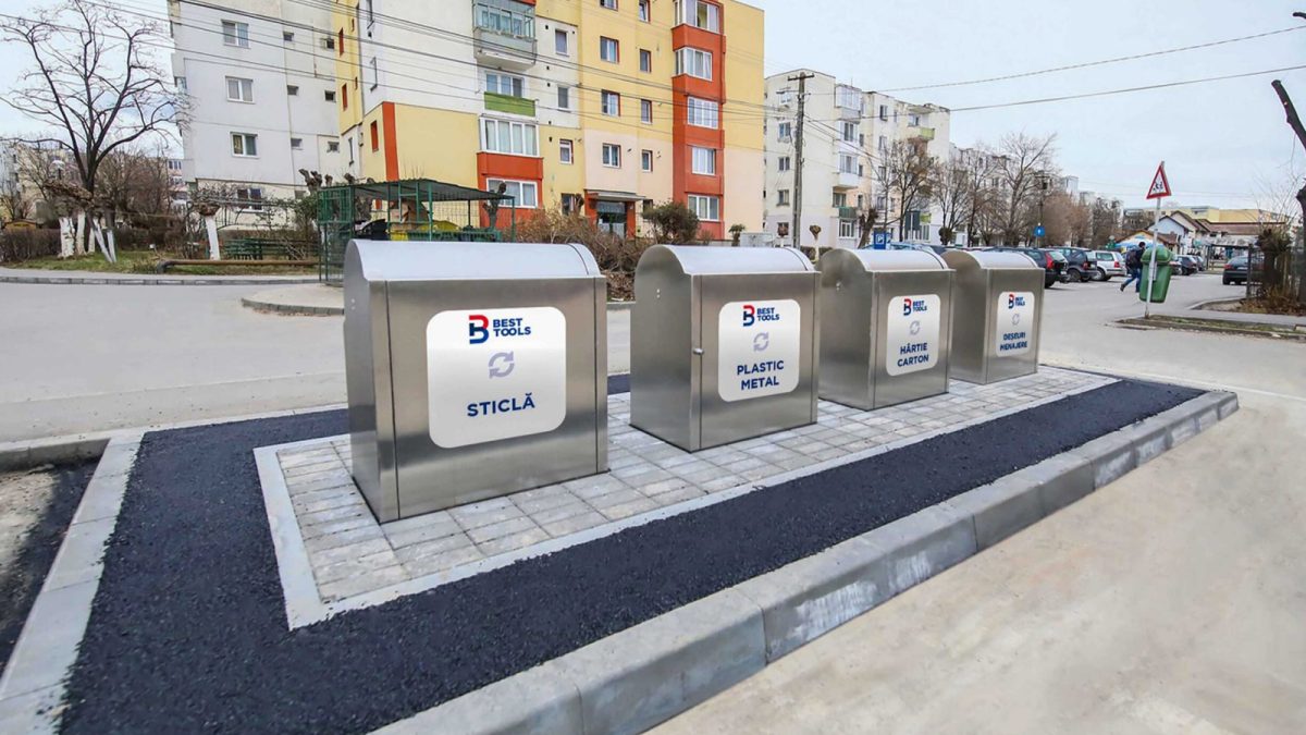 Dispar punctele de colectare a deșeurilor din municipiul Iași. Cetățenii vor fi taxați pentru cantitatea de gunoi pe care o aruncă – FOTO