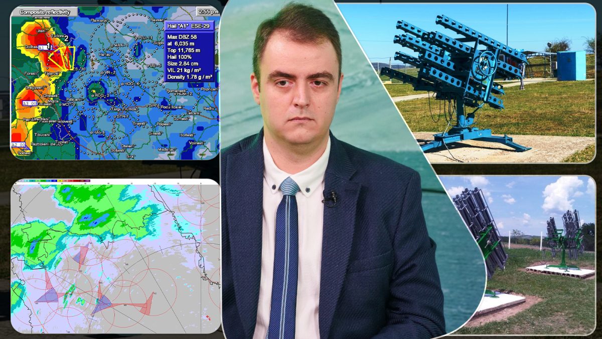 Zeci de rachete antigrindină, lansate în Iași, de Paște! Ploile au făcut ravagii în unele zone – FOTO