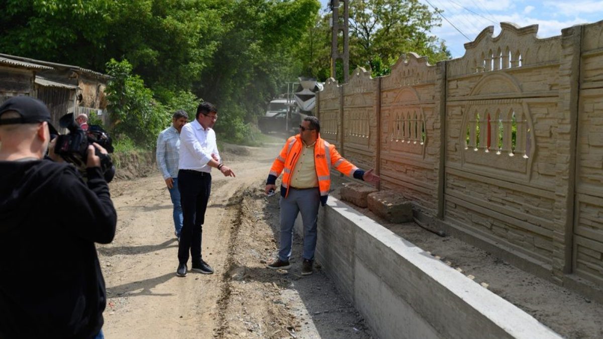 Se pregătește recepția finală a lucrărilor de pe un drum județean din Iași. Proiectul are o valoare de peste 7 milioane de lei – FOTO