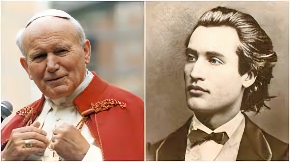 Cea mai frumoasă rugăciune a fost scrisă de Mihai Eminescu! Papa Ioan al II-lea s-a emoționat când a citit-o pentru prima dată.