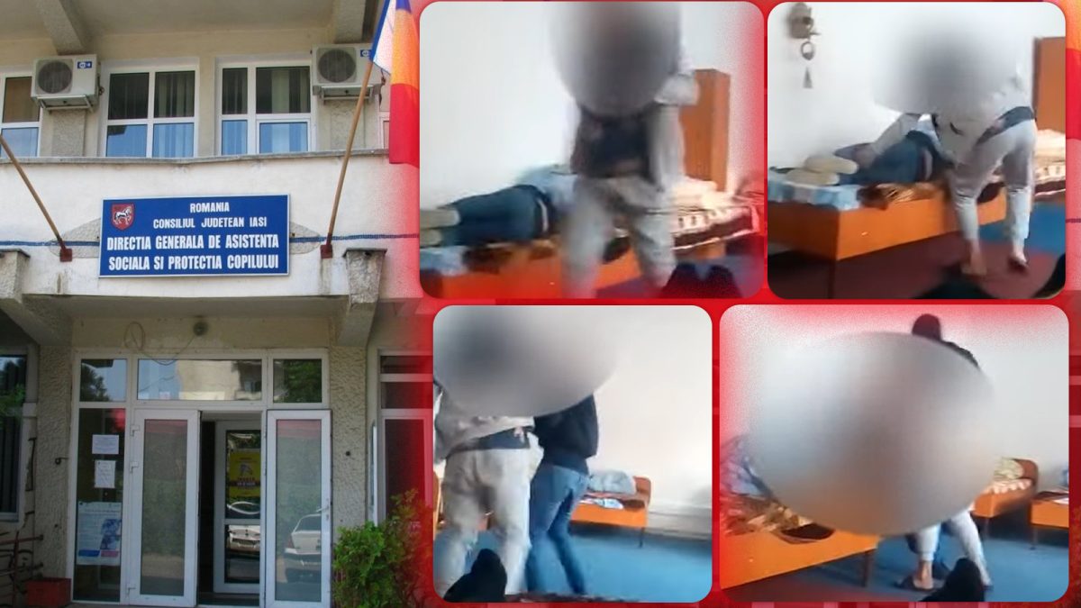 Scene extrem de violente într-un centru al DGASPC Iași. Un puști, umilit de colegii de cameră în timp ce era filmat. Iată ce a urmat – FOTO