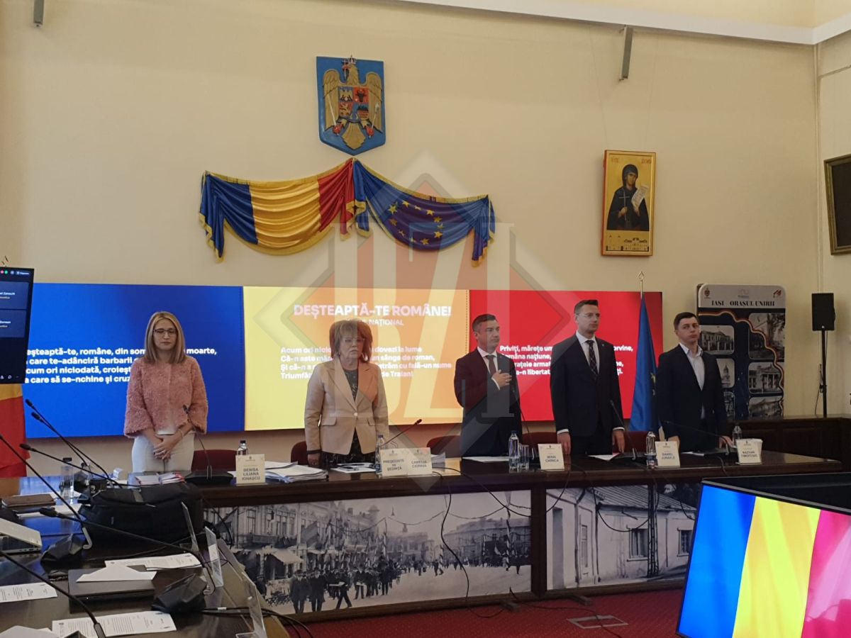 Ultima ședință înainte de alegerile locale la Palatul Roznovanu din Iași! Aleșii au aprobat proiectul privind restaurarea statuii domnitorului Ștefan cel Mare – FOTO, LIVE VIDEO, UPDATE