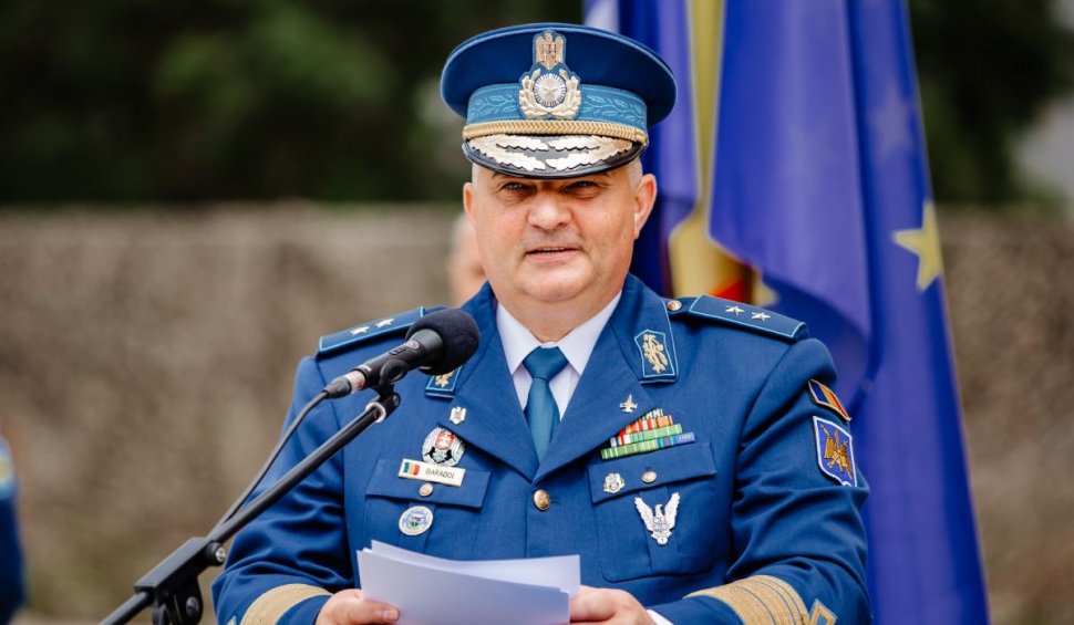 Generalul-maior Leonard-Gabriel Baraboi a fost învestit în funcţia de şef al Statului Major al Forţelor Aeriene