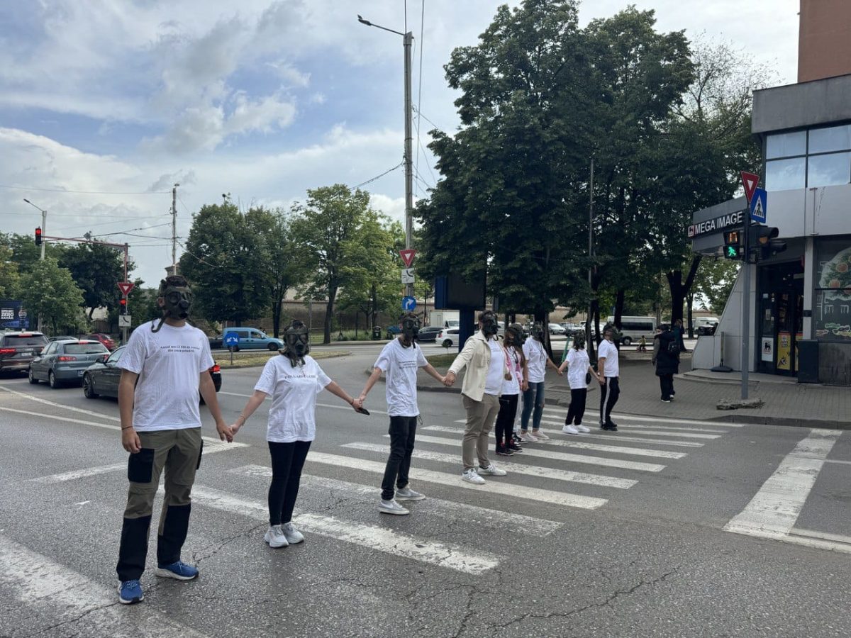 PSD: Tinerii își cer dreptul la un aer curat și o viață sănătoasă, la Iași – FOTO