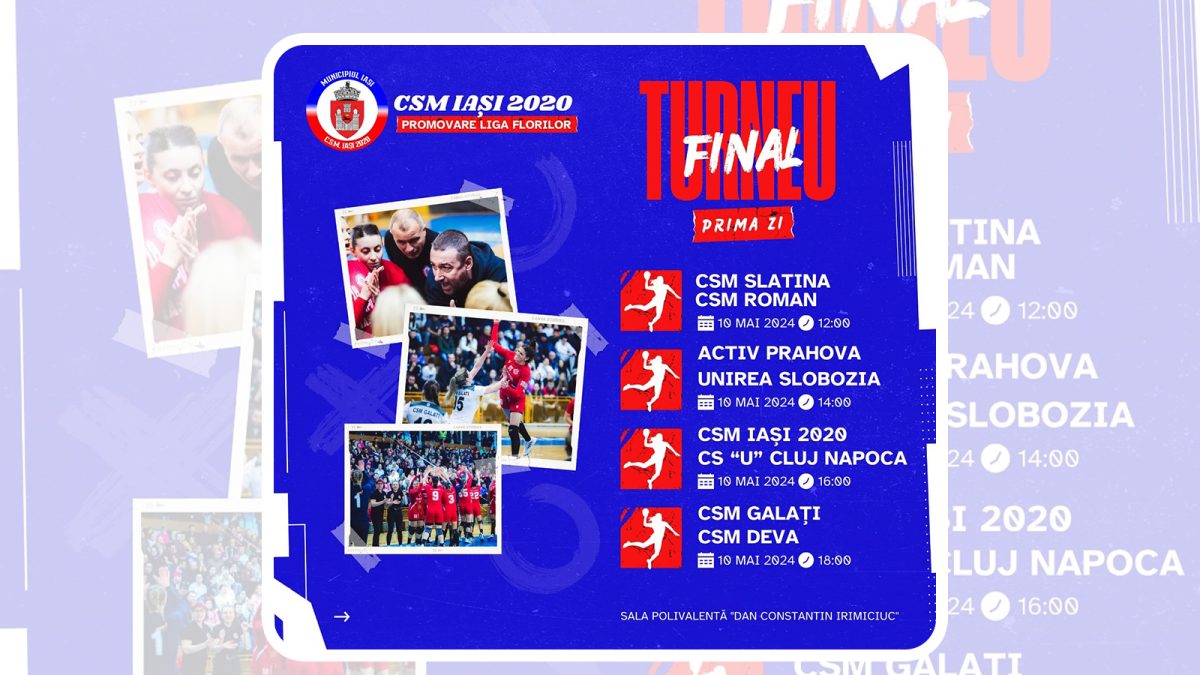 Începe Turneul Final pentru promovarea în Liga Florilor. Iașul poate avea, din nou, după 23 de ani, o echipă în prima ligă