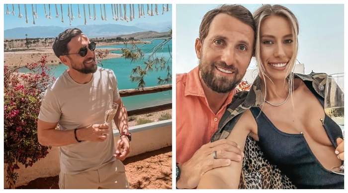 Dani Oțil și soția lui, imagini din vacanța de Paște. Cei doi au plecat în urmă cu câteva zile în Marrakech – FOTO