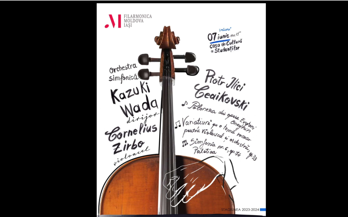 Filarmonica MOLDOVA din Iași vă invită la primele două concerte din luna iunie