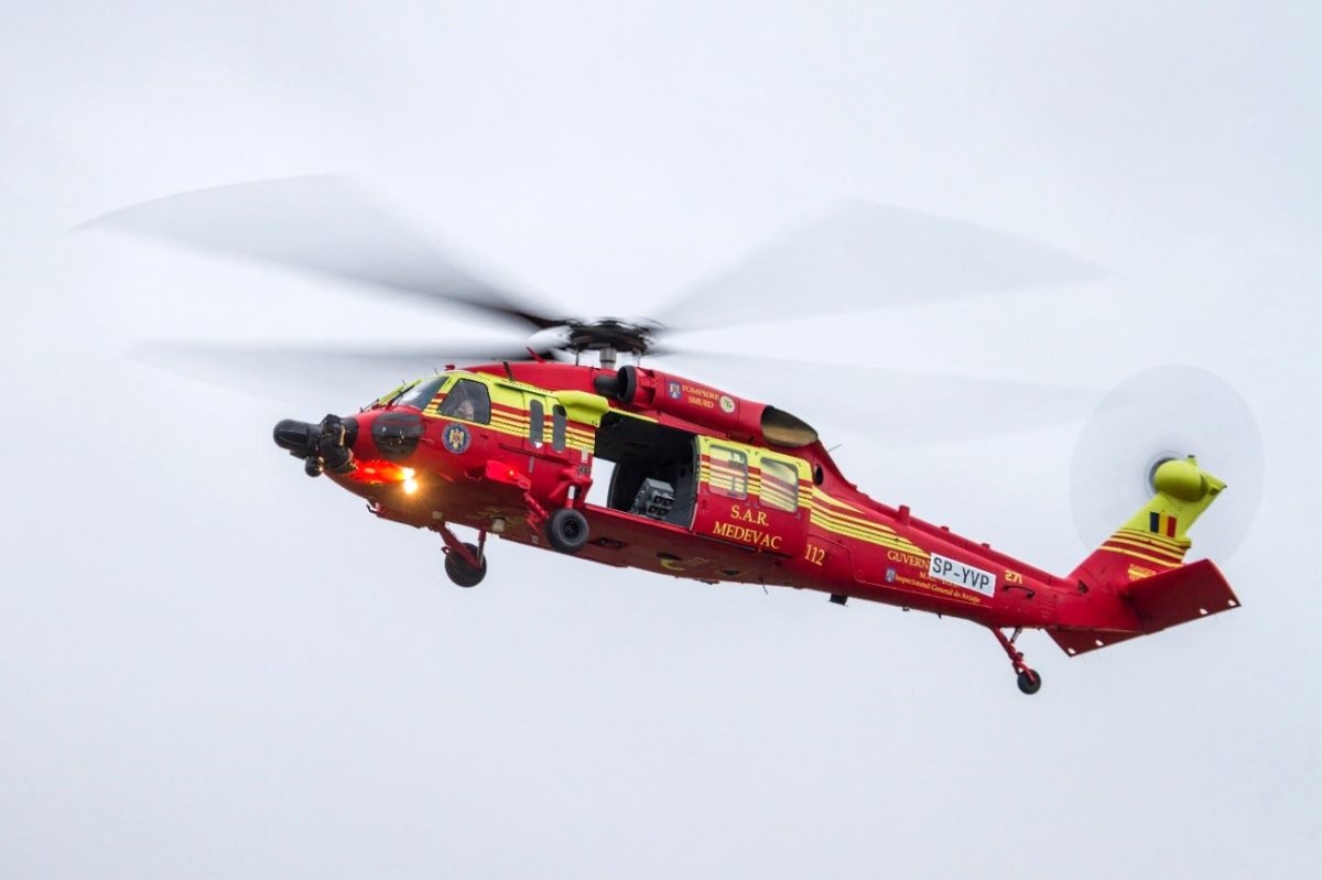 Departamentul pentru Situații de Urgență cumpără încă un Black Hawk