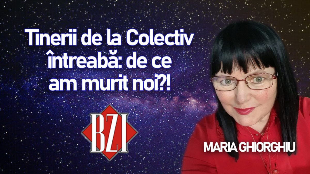 Mărturii în exclusivitate! Totul despre ce s-a întâmplat la Colectiv povestește Maria Ghiorghiu în exclusivitate la BZI LIVE