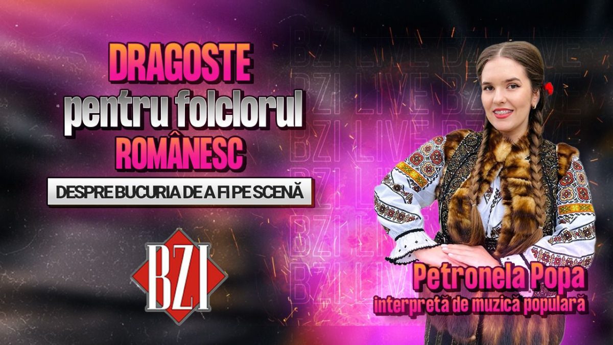 Petronela Popa, interpretă de muzică populară, povestește pentru BZI LIVE despre cele mai frumoase momente din carieră