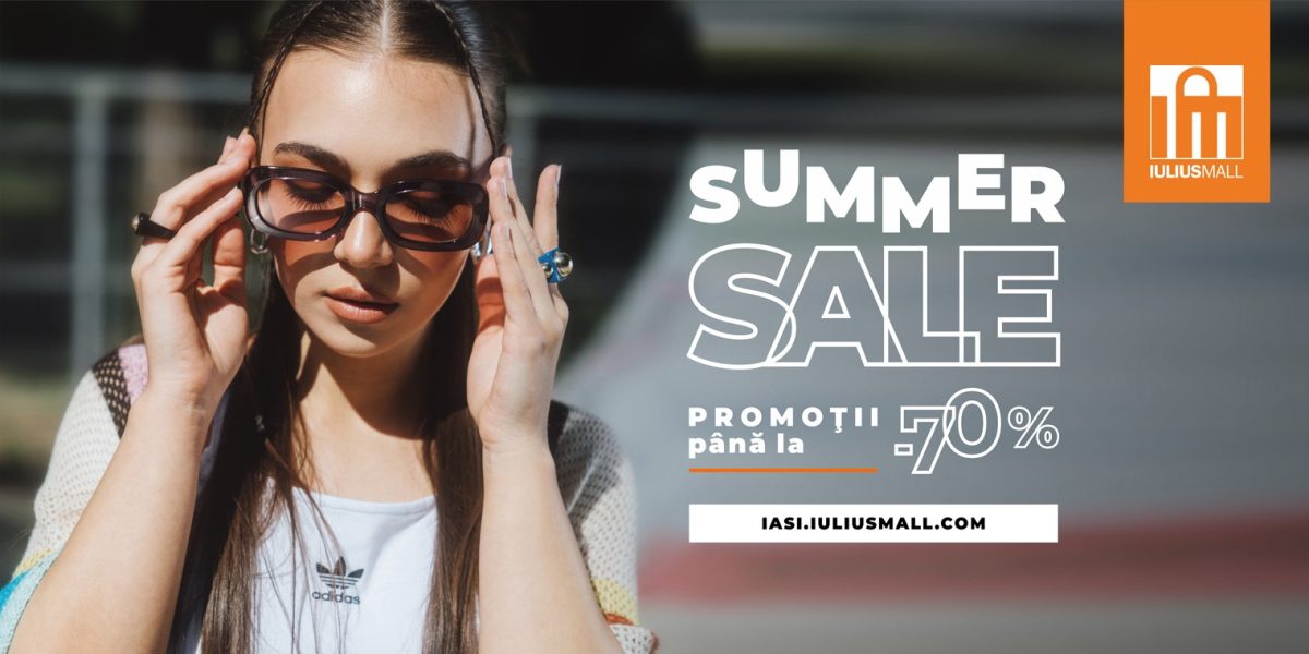 Vara asta, fii în tendințe cu promoțiile de până la 70% din Iulius Mall Iași!