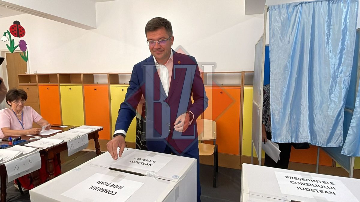 Costel Alexe, președintele Consiliului Județean Iași, a votat la alegerile locale și europarlamentare – FOTO, VIDEO
