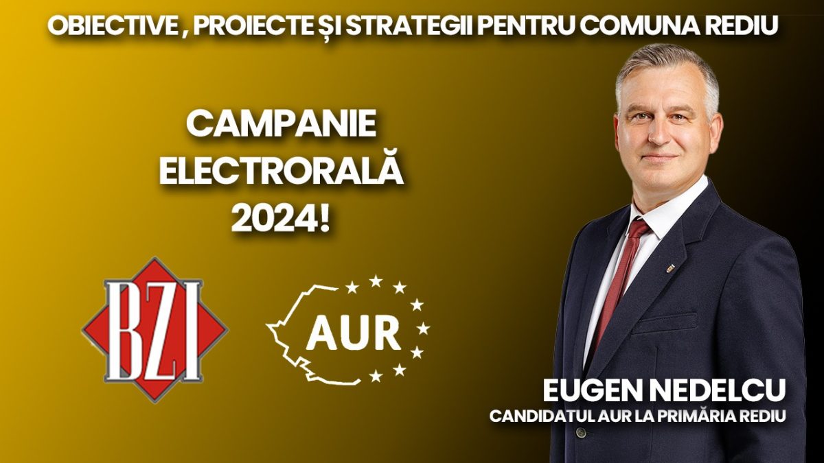 LIVE VIDEO – Eugen Nedelcu, candidat AUR la Primăria Rediu, discută la BZI LIVE despre obiective, proiecte şi strategii pentru comunitate – FOTO