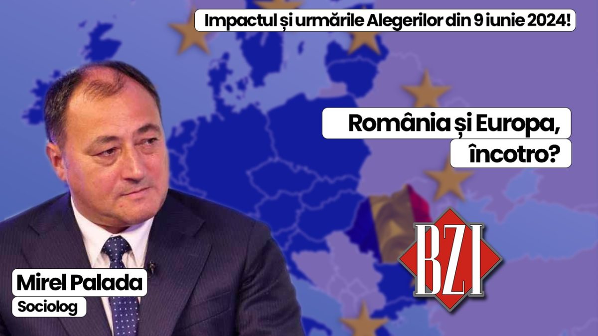Sociologul Mirel Palada discută la BZI LIVE despre rezultatele alegerilor locale și europarlamentare