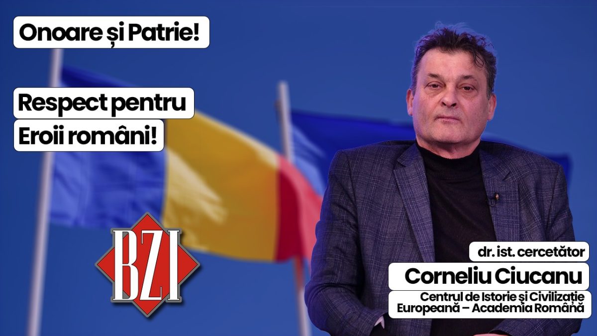 Istoricul și cercetătorul Corneliu Ciucanu, Academia Română la BZI LIVE într-un dialog despre memoria eroilor români și istorie