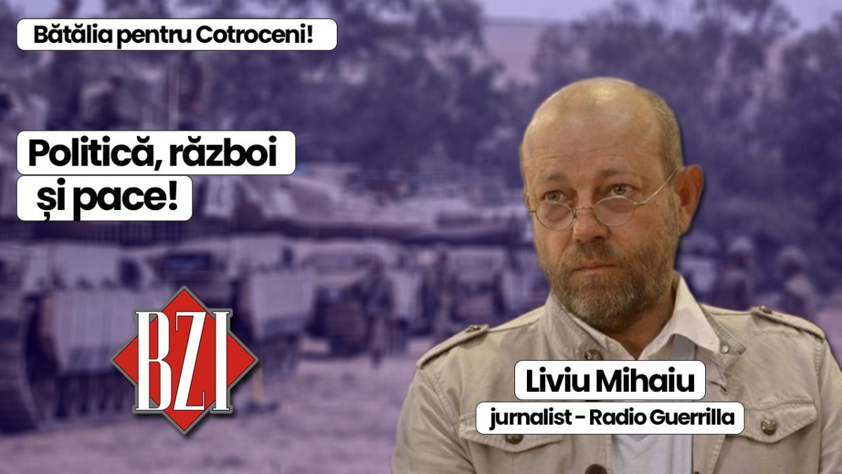 Cunoscutul jurnalist Liviu Mihaiu într-o nouă emisiune-dialog BZI LIVE de actualitate
